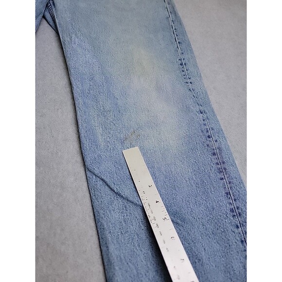 Vintage Levis 550 Jeans Mens 38 36x31 Baggy Taper High Distressed USA Workwear - Picture 5 of 16